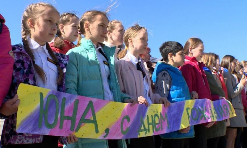 12 школьных отрядов сегодня вступили в общественную организацию «Юность Архангельска»