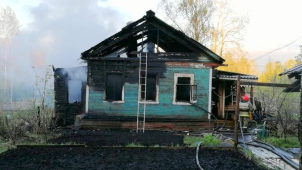 Пожар в частном доме на Бревеннике унес жизнь мужчины