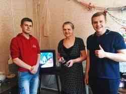 Студенты САФУ помогли жителям Архангельска подключить телевизоры к цифровому вещанию 