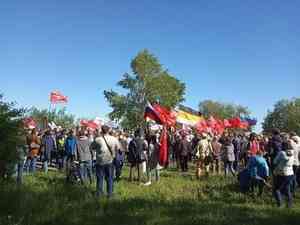 Шиес — наша боль: В Северодвинске проходит митинг против московского мусора