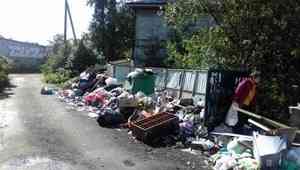Жители центра Архангельска возмущены обилием мусора рядом с жилыми домами