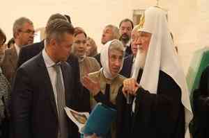 Патриарху рассказали о реставрации Соловецкого монастыря