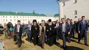 Патриарх Кирилл оценил ход реставрации Соловецкой обители