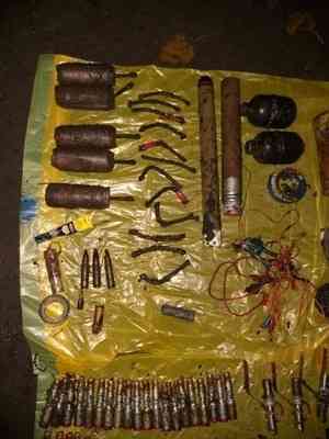 В Приморском районе нашли патроны, гранаты и мины