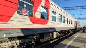 В Архангельске ускорятся три поезда дальнего следования