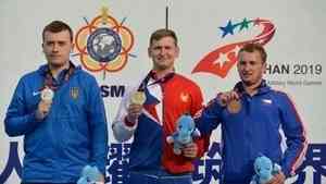 Стрелок Леонид Екимов завоевал золото и серебро на VII Всемирных военных играх в Китае