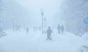 12 ноября в Архангельске ожидается снегопад