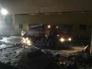 В Северодвинске ликвидирован пожар на производственном объекте. Жерт и пострадавших нет