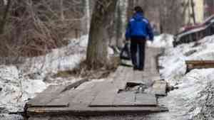 До 14 декабря: где в Архангельске отремонтируют деревянные тротуары