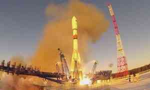 С космодрома «Плесецк» в среду совершили пуск ракеты-носителя «Союз 2.1б»