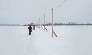 Этой зимой в Архангельской области откроют 128 ледовых переправ