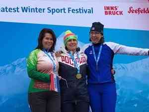 Архангелогородка Елена Голосова взяла 4 золотых медали на олимпиаде в Инсбруке
