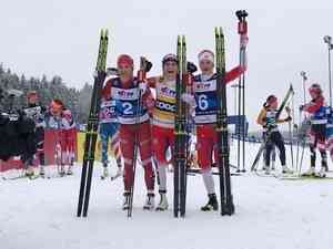 Лыжники, представляющие Архангельскую область, взяли две медали на Кубке мира в Чехии