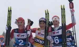 Лыжные выходные в Чехии: у Александра Большунова два золота, у Натальи Непряевой — два серебра