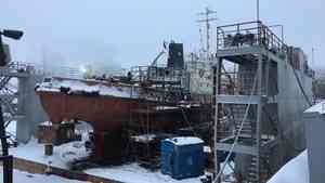 Названа причина пожара на буксире-спасателе «Выборг» в Архангельске 