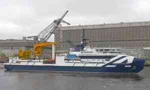 Океанографическое судно «Академик Александров», построенное на «Звёздочке», передадут ВМФ России в феврале 2020 года