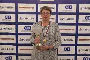 Шашистка из Коношского района Ирина Метревели стала чемпионкой России