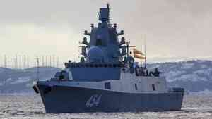 Фрегат «Адмирал Горшков» идёт в Северодвинск на модернизацию