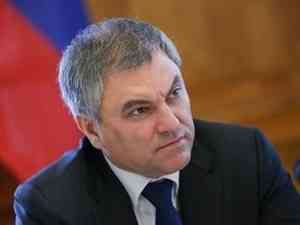 Володин предложил включить в региональные оперативные штабы по борьбе с коронавирусом депутатов Госдумы