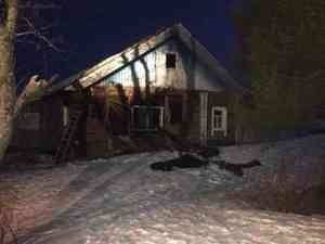 В отдалённом селе Лешуконского района во время пожара погиб мужчина
