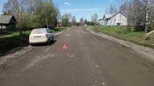 В Устьянском районе девушка-подросток без прав сбила пешехода