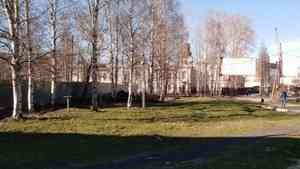 Зеленую зону напротив храма Всех Святых в Архангельске хотят отдать под застройку