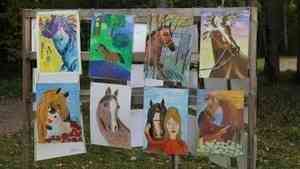 «Малые Корелы» приглашает детей на конкурс «Штрихи к портрету лошади»