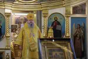 Митрополит Корнилий 5 июля совершил Литургию в Ильинском соборе