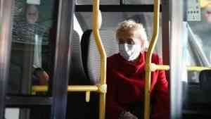 В автобусе – строго в маске