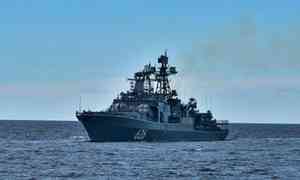 Отряд кораблей Северного флота прибыл в Финский залив для участия в главном военно-морском параде