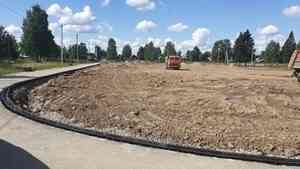 Спорт - норма жизни: в Няндоме строят полноразмерное футбольное поле и обновляют скейт-площадку