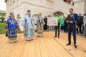 Митрополит Корнилий возглавил юбилейные торжества по случаю 500-летия Сийского монастыря