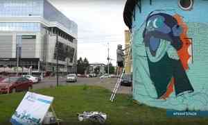 В Архангельске продолжается арт-фестиваль граффити