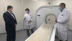В Архангельской областной клинической больнице идет работа по установке двух компьютерных томографов