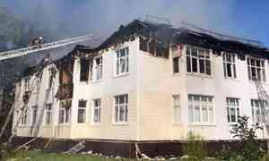 В Северодвинске сегодня горел 16-квартирный жилой дом