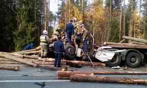 В ДТП на дороге Шангалы-Вельск погиб водитель лесовоза