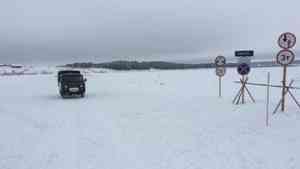 В Архангельской области открываются ледовые переправы