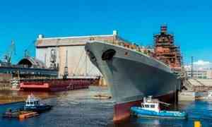 В Северодвинске продолжаются ремонт и модернизация атомного крейсера «Адмирал Нахимов»