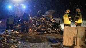 Водитель и три пассажира «девятки» погибли в аварии на северодвинской трассе