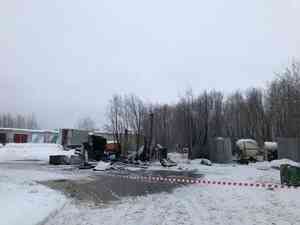 Следователи проводят проверку после ЧП на газозаправке в Архангельске