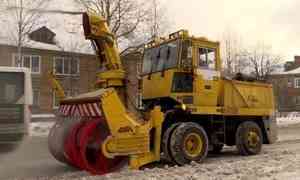 Новая машина для уборки снега появилась в Архангельске