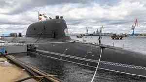Атомный подводный крейсер «Казань» сегодня принят в состав ВМФ России