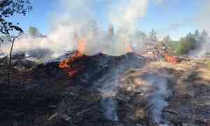 В Няндоме за выходные произошло три пожара на пилораме