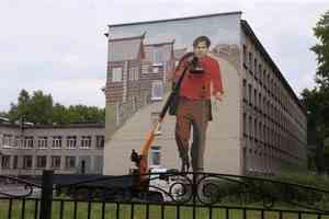 Стрит-арт с изображением Фёдора Абрамова появится в Северном округе Архангельска