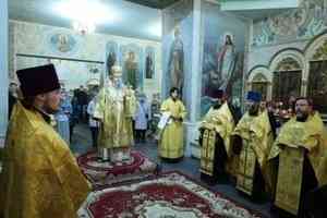Митрополит Корнилий 23 октября совершил всенощное бдение в Ильинском соборе