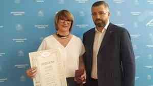 Главный архитектор Поморья удостоена высшей профессиональной награды в области градостроения - нагрудного знака «Кентавр»