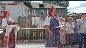 Праздник народных мастеров России проходит в Каргополе