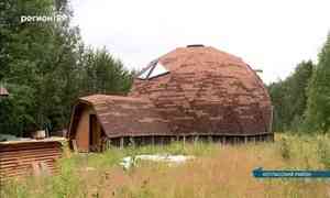 Молодая семья из Коряжмы строит дом-купол