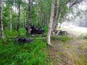 Съехали в кювет: два человека пострадали в ДТП в Северодвинске
