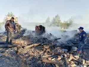Найден труп на пепелище в Плесецком районе